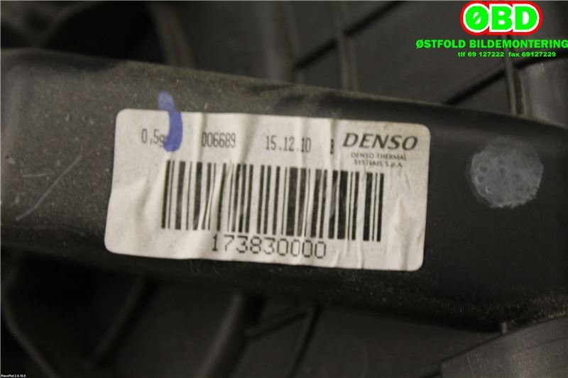 Varmeapparat motor til Renault Kangoo 2008-2021 (Type II) (RENAULT|7701068992|173830000|)