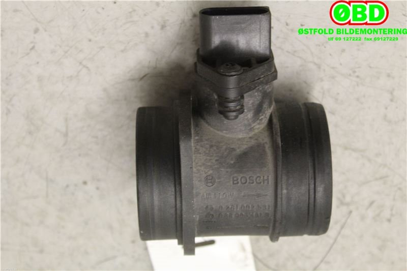 Luftmengde/luftmassemåler til VW Golf V, Combi 2003-2008  (VOLKSWAGEN|038 906 461 B|0281002531|038906461B)