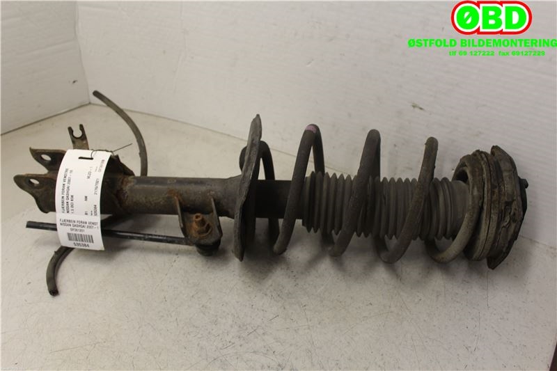 Fjærbein venstre foran til Nissan Qashqai 2007-2010 (Type I, Fase 1) (NISSAN|E4303JD01A|E4303JD03A|)