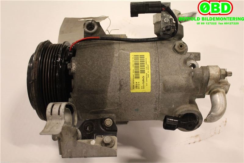 Aircondition kompressor til Ford Fiesta 2013-2017 (Type VI, Fase 2)  (FORD|2021124||C1B119D629AG)