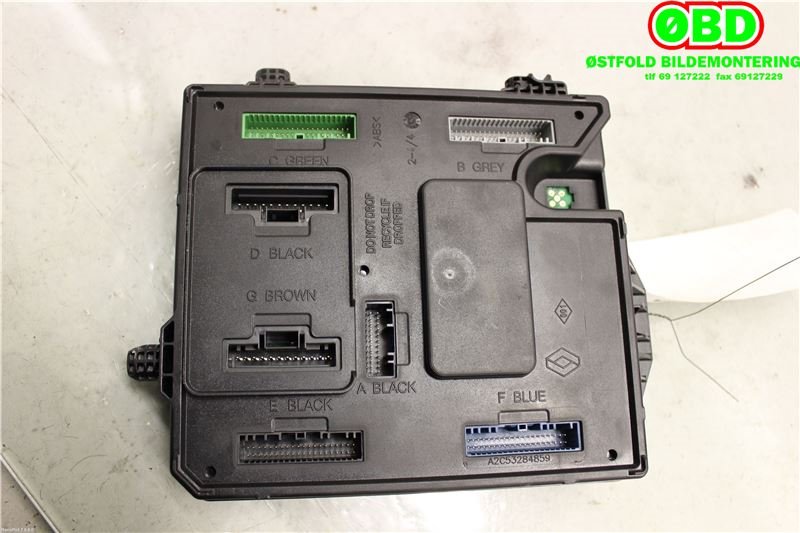Styreenhet comfort (BCM) til Renault Zoe, 2013-2019 (Fase 1)  (RENAULT ZOE|)