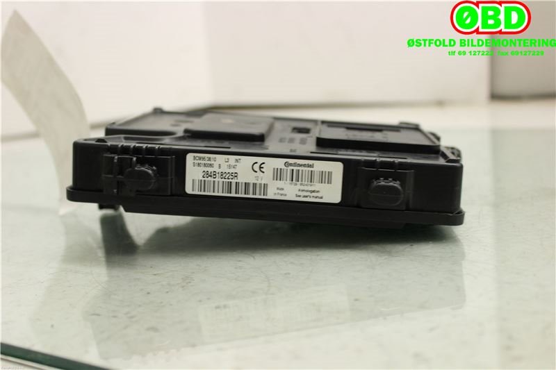 Styreenhet comfort (BCM) til Renault Zoe 2013-2019 (Fase 1)  (RENAULT ZOE||284B18225R)