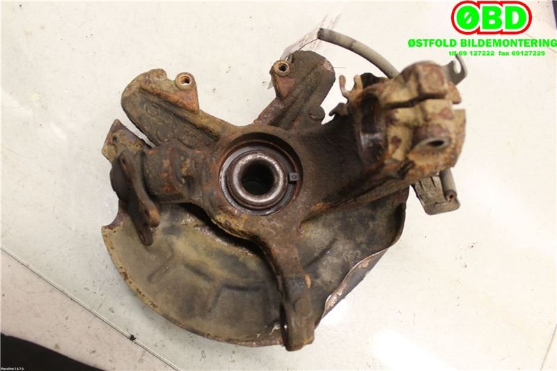 Hjulspindel høyre foran til VW Polo 2005-2009 (Type IV, Fase 2) (VOLKSWAGEN|6Q0 407 256 AC|)