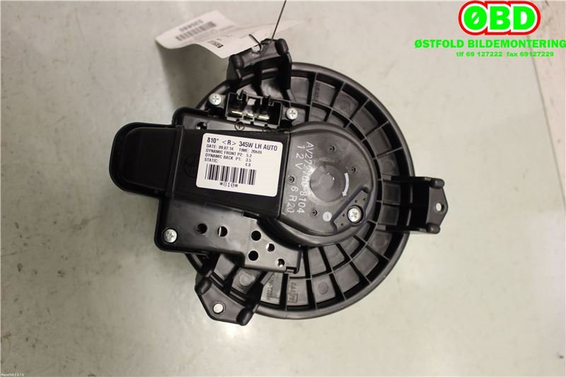 Varmeapparat motor til Toyota Avensis 2009-2015 (Type III, Fase 1)  (TOYOTA|8710302150|2727008104|)