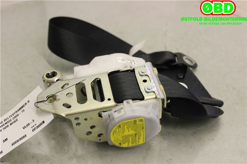 Airbag beltestrammer til Toyota Avensis, 2009-2015 (Type III, Fase 1)  (TOYOTA|7321005081C3)