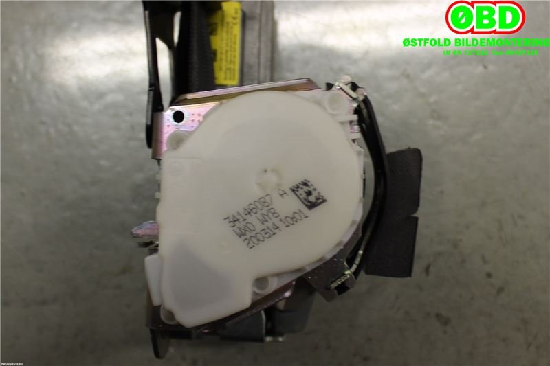 Airbag beltestrammer til Ford Fiesta 2013-2017 (Type VI, Fase 2)  (FORD|)