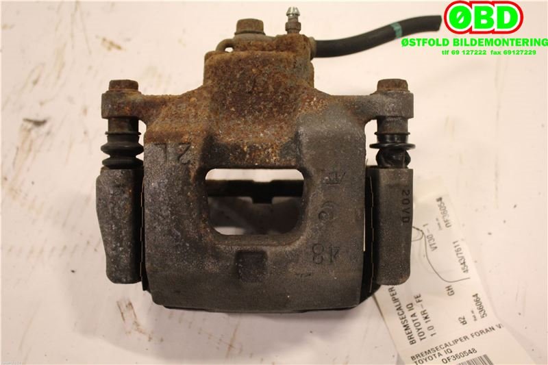 Bremsecaliper venstre foran til Toyota iQ, 2009-2014  (TOYOTA|4775074010)