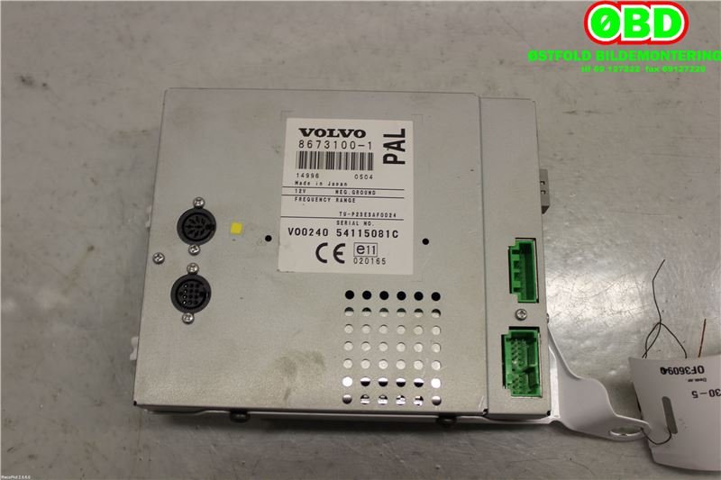 Styreenhet diverse til Volvo V70, 2005-2007 (Type II, Fase 2) (VOLVO|)