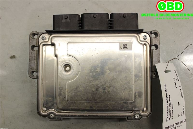 Styreenhet motor til Peugeot 308 2013-2021 (Type II) (PEUGEOT|1610808580||9808016480)