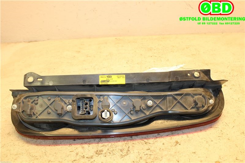 Baklykt venstre til Fiat Doblo 2006-2010 (Type I, Fase 2)  (FIAT|51755145|)