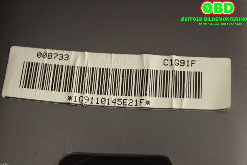 Airbag passasjer til Fiat Scudo 2007-2017 (Type II)  (FIAT|1401351160||14013511ZN)