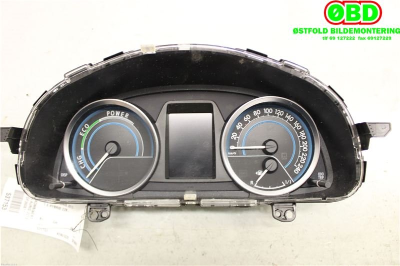 Instrumentpanel til Toyota Auris 2013-2015 (Type II, Fase 1) (TOYOTA|838000ZW31|)