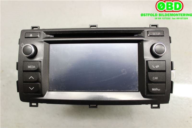 Bilstereo til Toyota Auris 2013-2015 (Type II, Fase 1)  (TOYOTA|8614002330|)