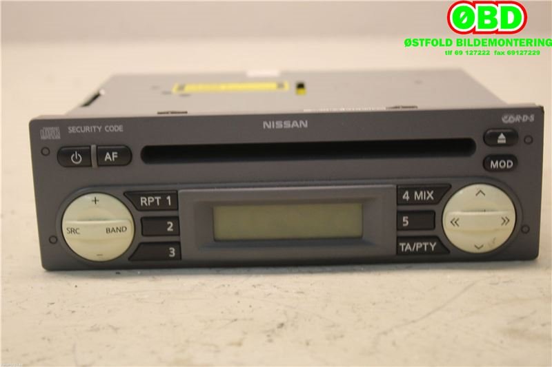 Bilstereo til Nissan Micra 2003-2010 (K12) (K12) (NISSAN|)