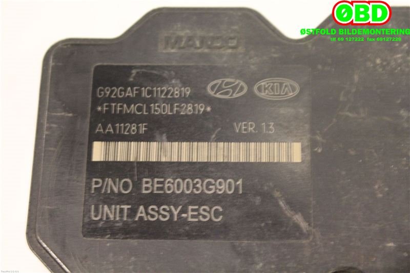 ABS sentral til Kia Rio 2011-2017 Type III (KIA|589201W500|)