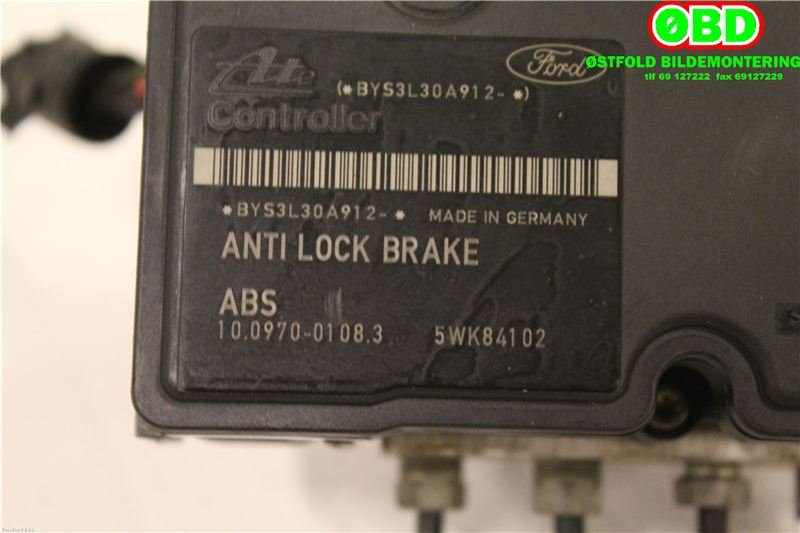 ABS sentral til Ford C-Max 2003-2007 (Type I, Fase 1)  (fORD|1321700|3M512M110AD|)
