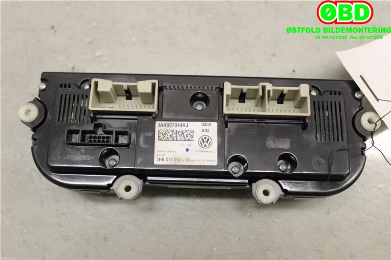 Varmeapparat betjening til VW Passat 2011-2015 (B7) (B7) (VOLKSWAGEN|3AA 907 044 BD||3AA907044AJ)
