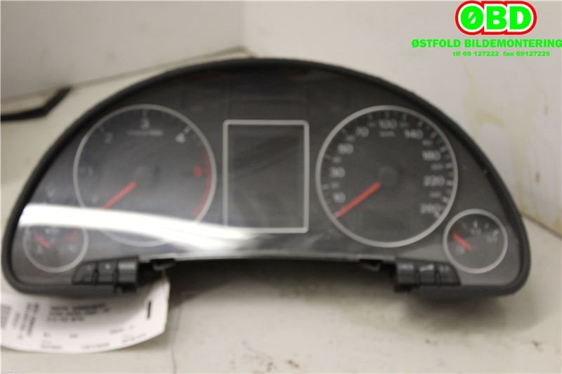 Instrumentpanel til Audi A4 2004-2008 (Type III) (B7) (B7) (AUDI|8E0920932X||8E0920932)