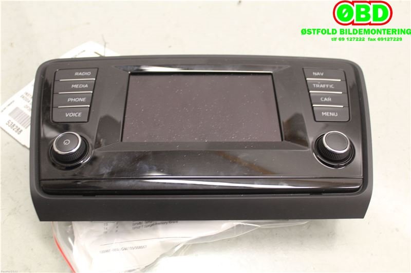 Instrument kjørecomputer til Škoda Octavia 2013-2016 (Type III, Fase 1) (SKODA|5E0 919 605 D||5E0919605D)