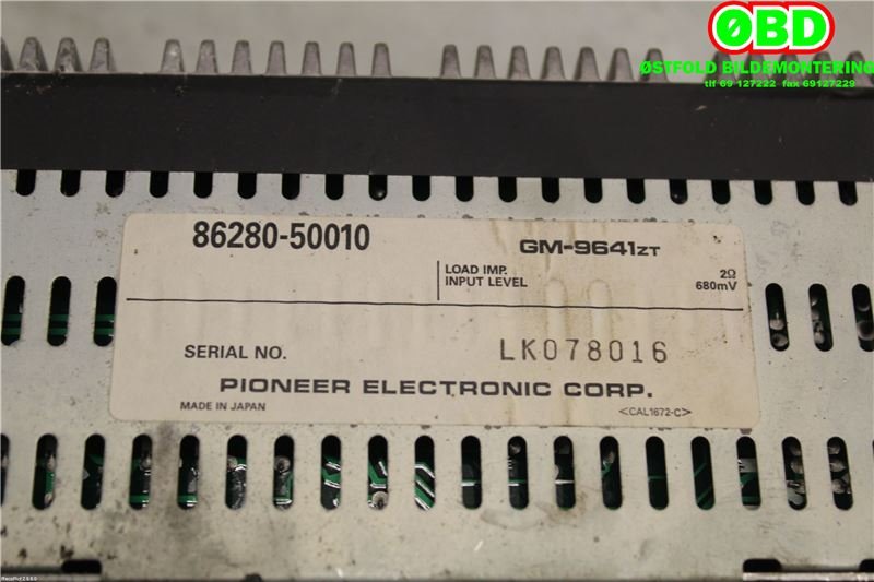 Styreenhet diverse til Lexus LS 1988-1992 (Type I) (XF10) (XF10) (LEXUS|8628050010|)