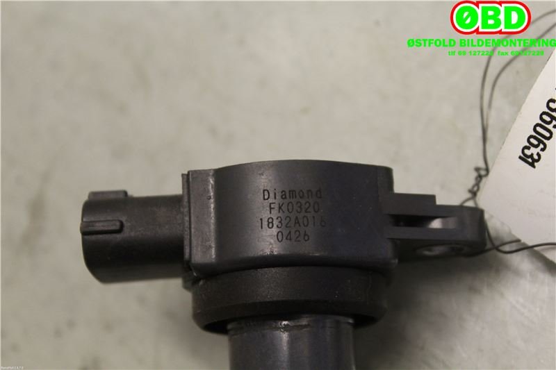 Coil elektronisk til Mitsubishi Outlander 2010-2012 (Type II, Fase 2)  (MITSUBISHI 2.0 4B11|1832A016|FK0320)
