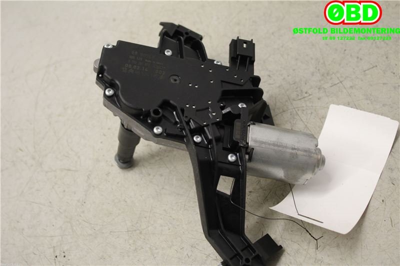 Viskermotor bakrute til Peugeot 207 2006-2012  (Peugeot|6405 AN||9652418780)