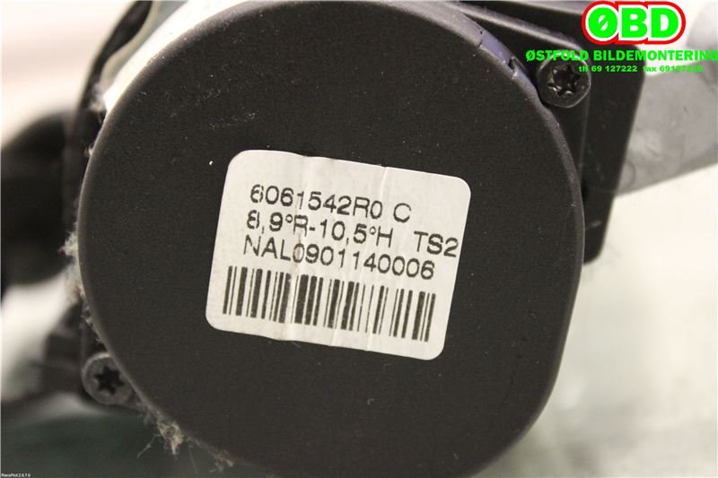Airbag beltestrammer til Volvo V70 2007-2013 (Type III, Fase 1)  (VOLVO|39859392|)