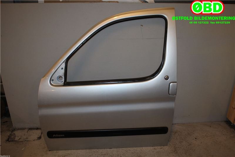 Dør venstre foran til Citroën Berlingo 2002-2008 (Type I, Fase 2) (CITROEN|9002 T9|98 462 222 80|)