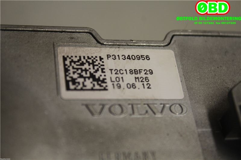 Rattaksel elektrisk servo til Volvo V40 2012-2019  (VOLVO|31429464||31360350)