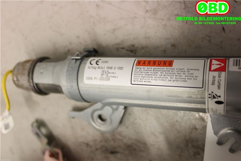 Airbag gardin høyre til Honda Civic 2012-2015 (Type IX, Fase 1) (HONDA||78800TB9G013M1)