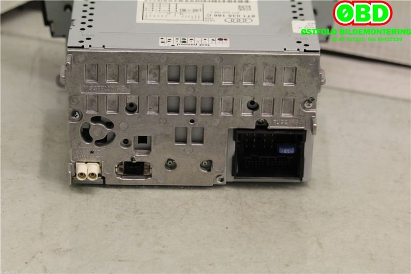 Bilstereo til Audi A5 2007-2016 (Type I) (AUDI|8T1 057 186 CX||8T1035186C)