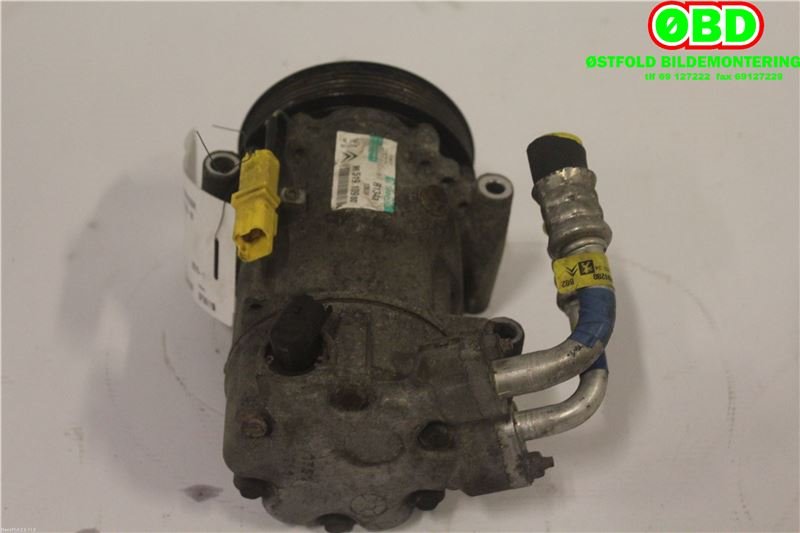 Aircondition kompressor til Peugeot 307 2005-2008 (Fase 2)  (PEUGEOT|6453QJ|9822826880|9651910980)