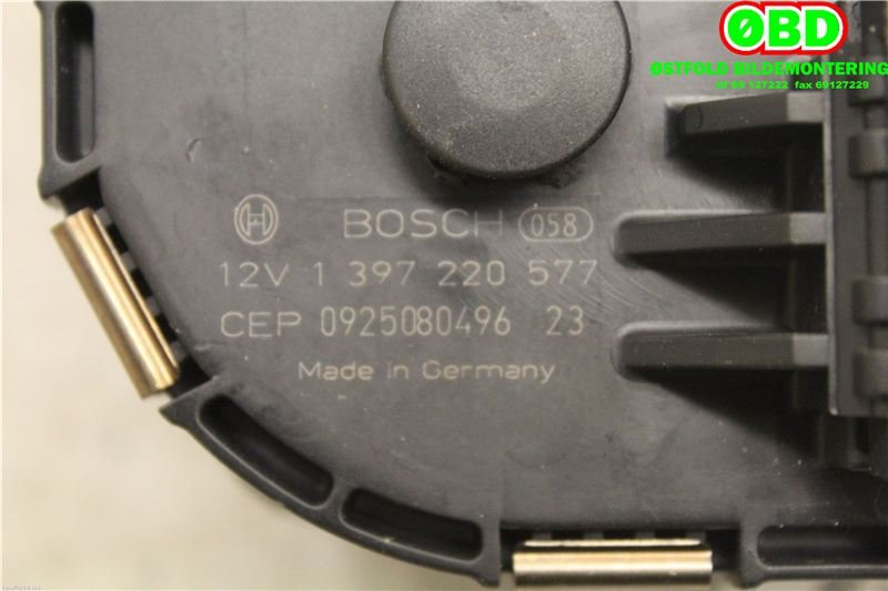 Viskermotor frontrute til Peugeot 3008 2009-2016 (Type I)  (PEUGEOT|6405PA|1397220577|)
