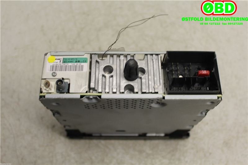 Bilstereo til Peugeot 3008 2009-2016 (Type I)  (PEUGEOT|6574 PV||9666650677)