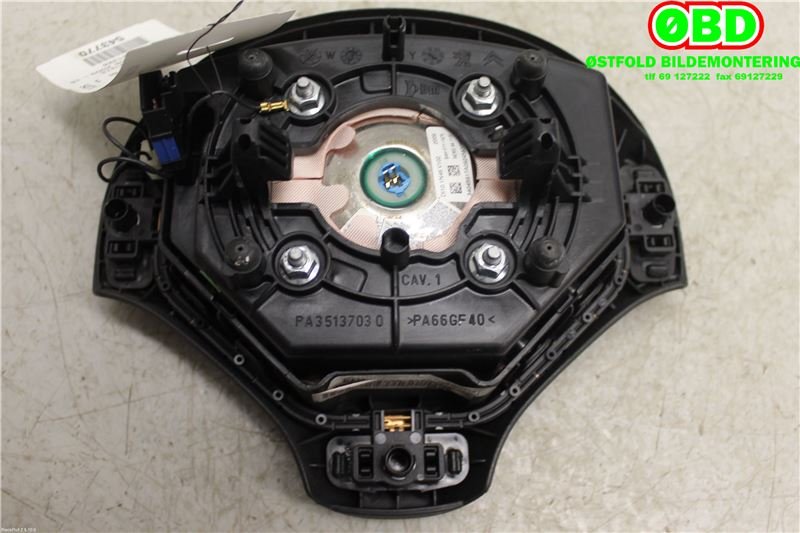Airbag rattpute til Peugeot 3008 2009-2016 (Type I)  (PEUGEOT|4112PF|)