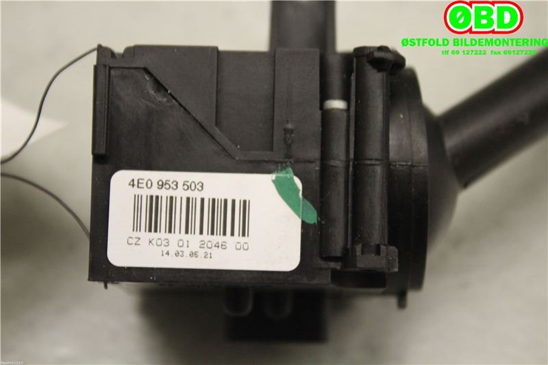 Bryter visker til Audi A4 2004-2008 (Type III) (B7) (B7) (AUDI|4E0 953 503||4E0953503)