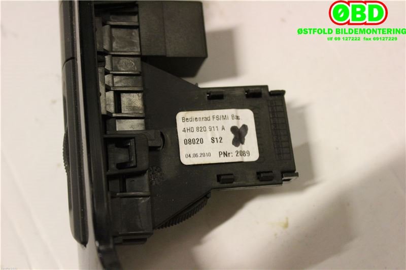 Diverse deler til Audi A8 2010-2013 (Type III, Fase 1) (AUDI A 8|4H1853174||4H0820911A)