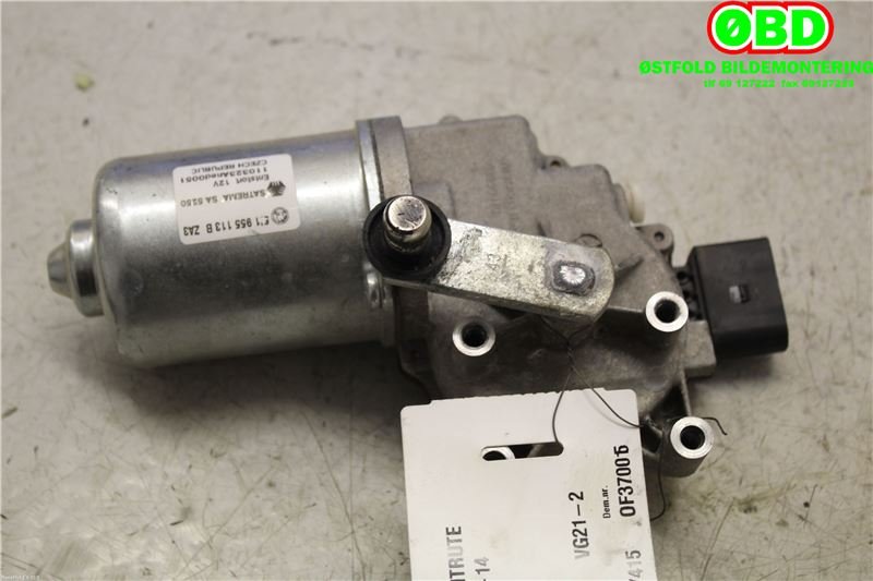 Viskermotor frontrute til Škoda Fabia 2010-2014 (Type II, Fase 2)  (SKODA|5J1 955 113 B||5J1955113B)
