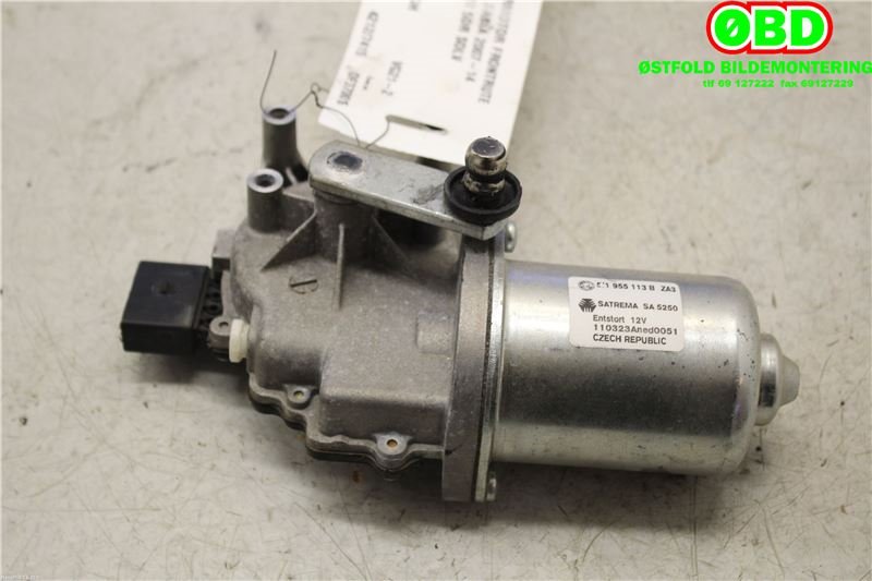 Viskermotor frontrute til Škoda Fabia 2010-2014 (Type II, Fase 2)  (SKODA|5J1 955 113 B||5J1955113B)