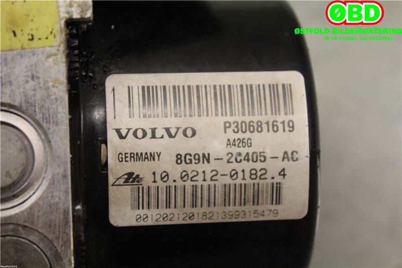 ABS sentral til Volvo V70 2007-2013 (Type III, Fase 1)  (|30681619)