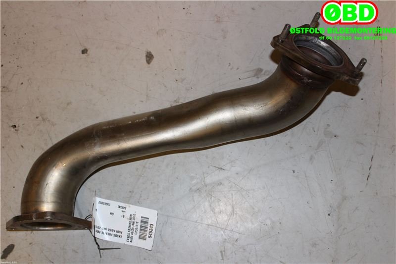 Eksos fremre til Audi A8 2010-2013 (Type III, Fase 1)  (AUDI A 8|4H0 254 350 C|)