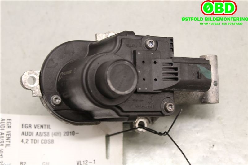 EGR-ventil til Audi A8 2010-2013 (Type III, Fase 1)  (AUDI A 8|057 131 501 G||057131501G)