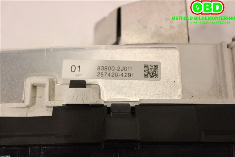 Instrumentpanel til Toyota Previa 2000-2007  (TOYOTA|838012J010||838002J011)