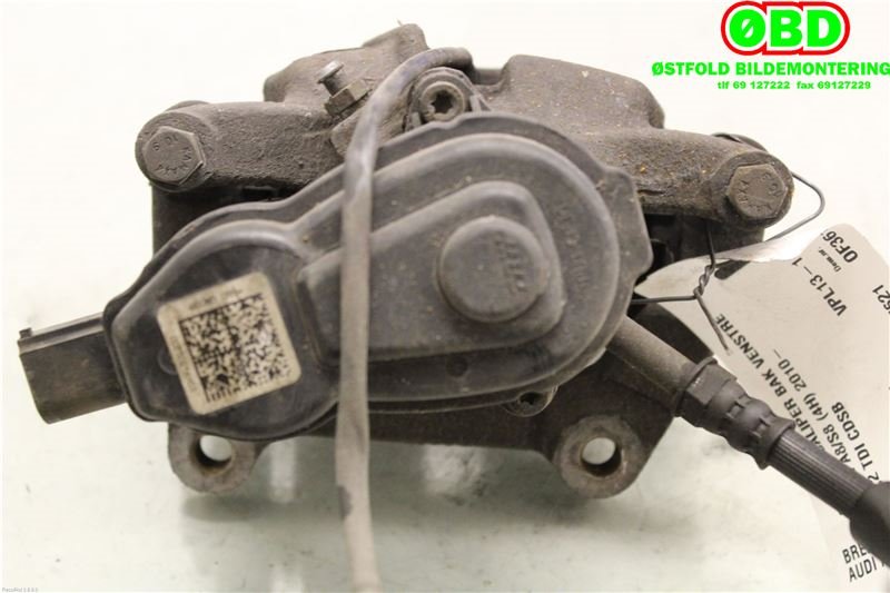 Bremsecaliper venstre bak til Audi A8 2010-2013 (Type III, Fase 1) (AUDI A 8|4H0 615 403 A|)
