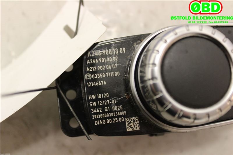 Bryter diverse til Mercedes B-Klasse 2011-2018 (W246) (W246) (MERCEDES|A 246 900 13 09||2469001309)