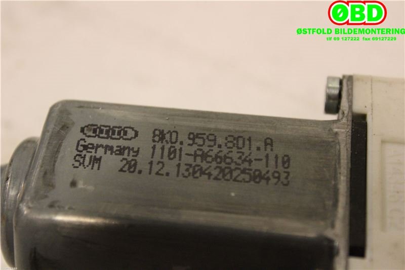 Ruteheis venstre foran til Audi A4 2007-2014 (Type IV) (B8) (B8) (AUDI|8K0 837 461 D|8K0 837 461 E|8K0837461D)