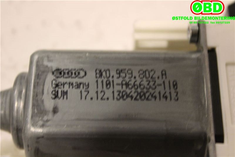 Ruteheis høyre foran til Audi A4 2007-2014 (Type IV) (B8) (B8) (AUDI|8K0 837 462 D|8K0 837 462 E|8K0837462D)