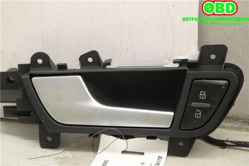 Dørhåndtak inv venst foran til Audi A4 2007-2014 (Type IV) (B8) (B8) (AUDI|8K0837019G|)
