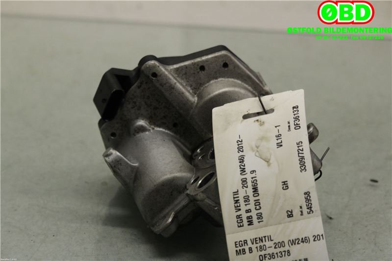 EGR-ventil til Mercedes B-Klasse 2011-2018 (W246) (W246) (MERCEDES|A 651 140 08 60||6511400760)