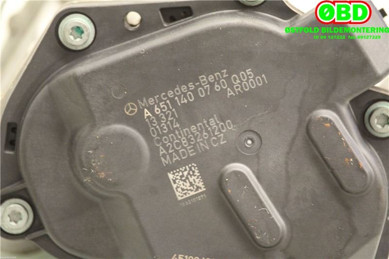 EGR-ventil til Mercedes B-Klasse 2011-2018 (W246) (W246) (MERCEDES|A 651 140 08 60||6511400760)